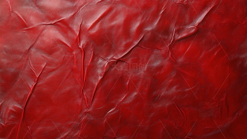 红皮革细节纹理