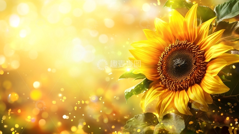 高清大图下载【趣麦麦图】太阳花壁纸2