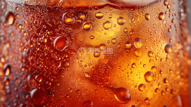 高清大图下载【趣麦麦图】啤酒与水珠特写