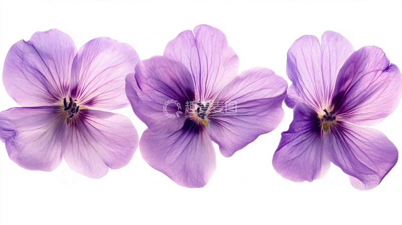 高清大图下载【趣麦麦图】蓝色牵牛花素材