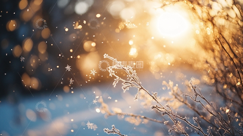高清大图下载【趣麦麦图】冬天阳光冬季暖阳2