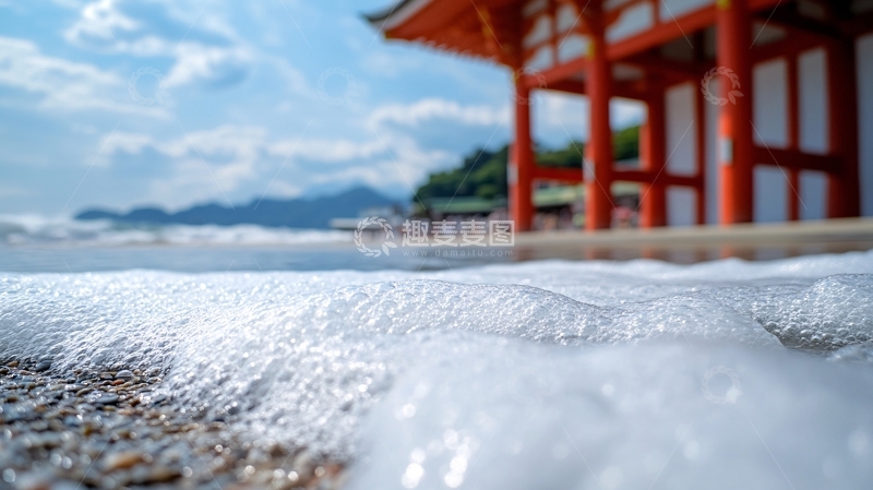 高清大图下载【趣麦麦图】严岛神社的