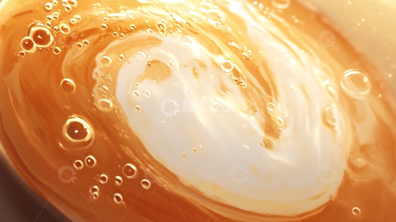 高清大图下载【趣麦麦图】咖啡水波