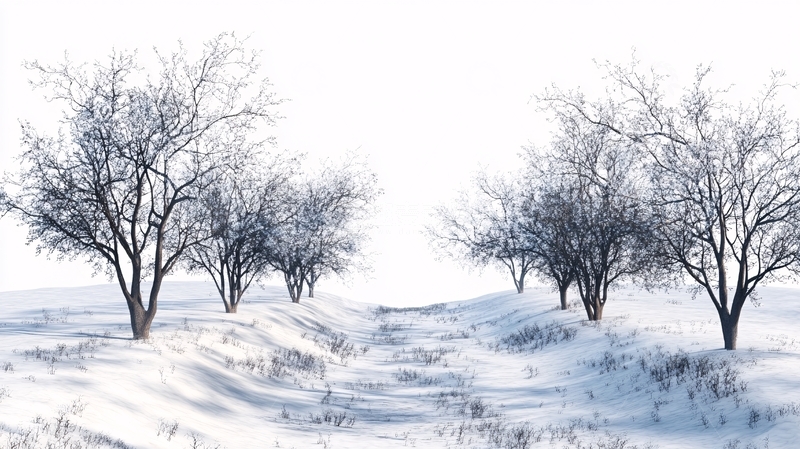 高清大图下载【趣麦麦图】模型雪景1