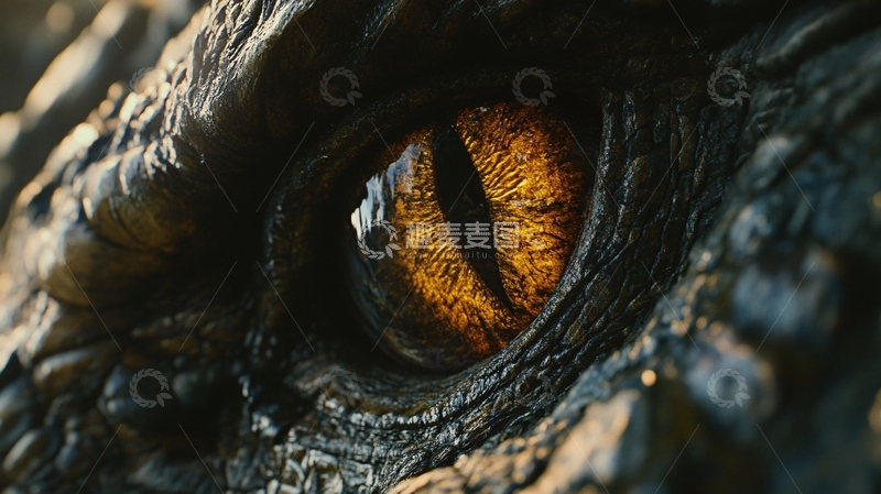 高清大图下载【趣麦麦图】恐龙眼睛2