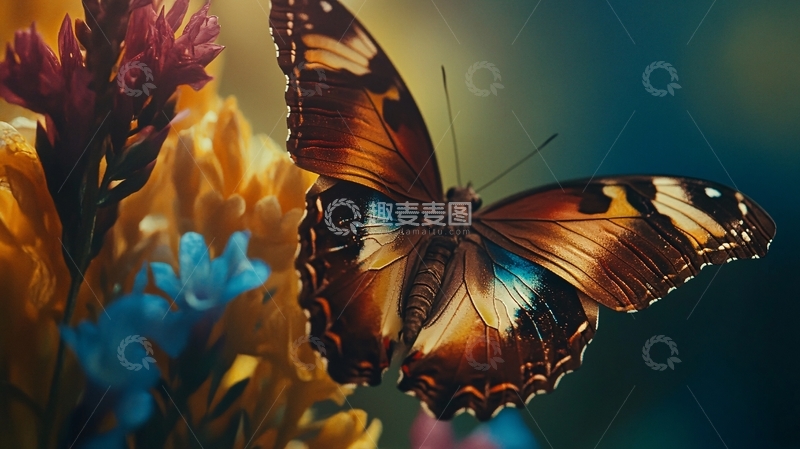 高清大图下载【趣麦麦图】高清蝴蝶壁纸3