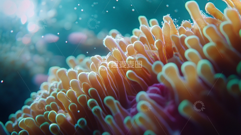 高清大图下载【趣麦麦图】梦幻珊瑚背景1