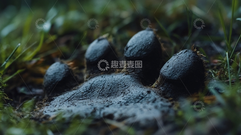 高清大图下载【趣麦麦图】小草山石1