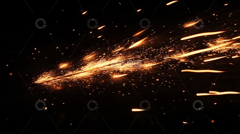 高清大图下载【趣麦麦图】烟花绽放迎新春