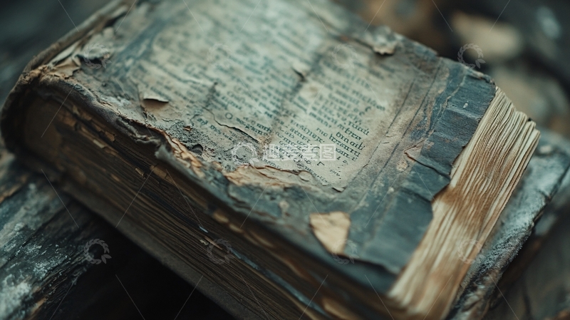 高清大图下载【趣麦麦图】古书页面细节