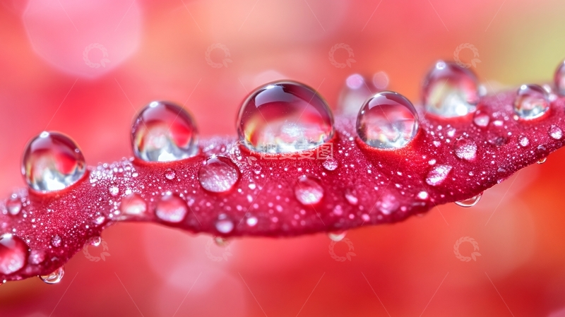 高清大图下载【趣麦麦图】璀璨水珠