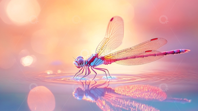 高清大图下载【趣麦麦图】唯美蜻蜓