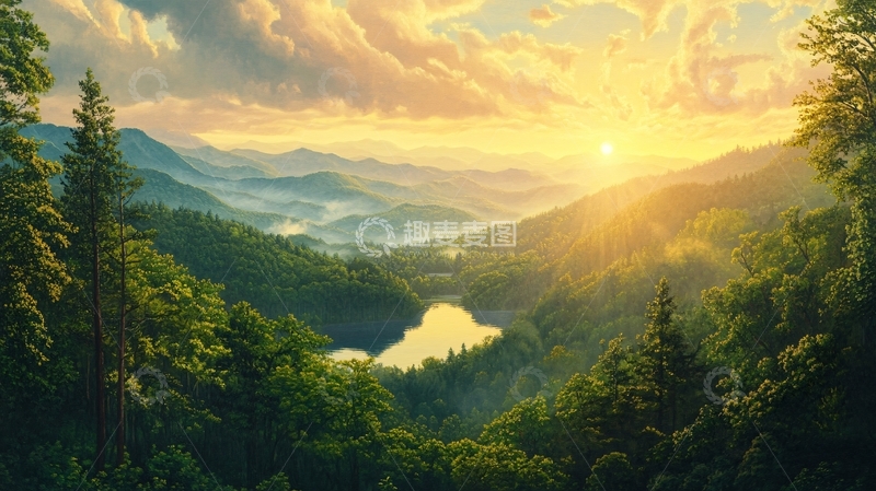 高清大图下载【趣麦麦图】宽屏风景画81