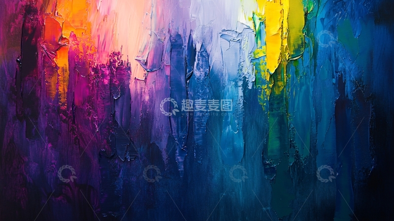 高清大图下载【趣麦麦图】宽幅油画2