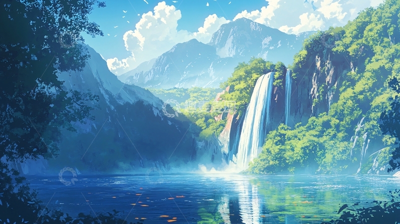 高清大图下载【趣麦麦图】宽屏风景画85