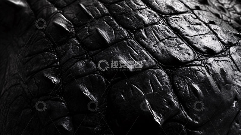 高清大图下载【趣麦麦图】鳄鱼皮革素材