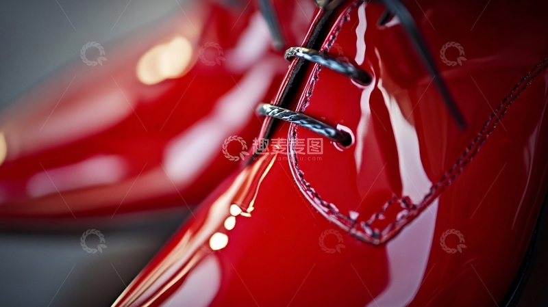 高清大图下载【趣麦麦图】红色玛莎拉蒂