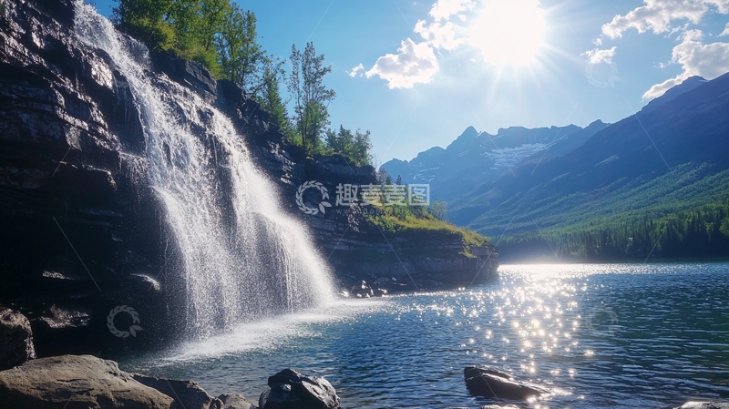 高清大图下载【趣麦麦图】唯美自然山青水秀6