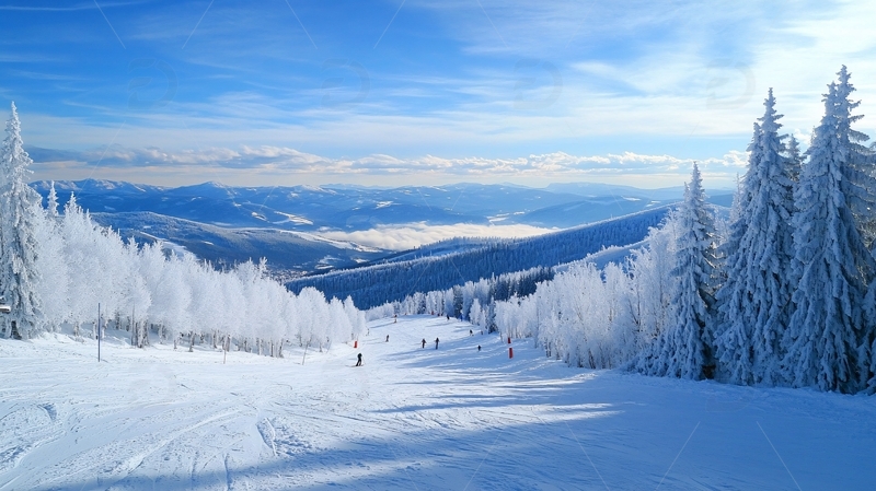 高清滑雪场