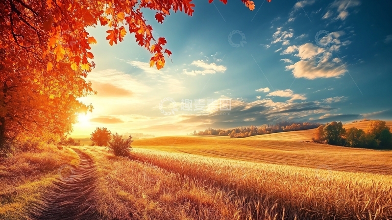 高清大图下载【趣麦麦图】唯美的秋天风景1