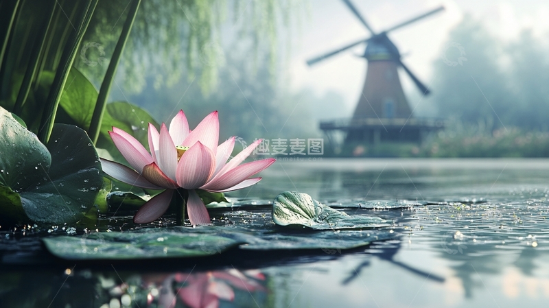 高清大图下载【趣麦麦图】荷花高清电脑桌面壁纸18