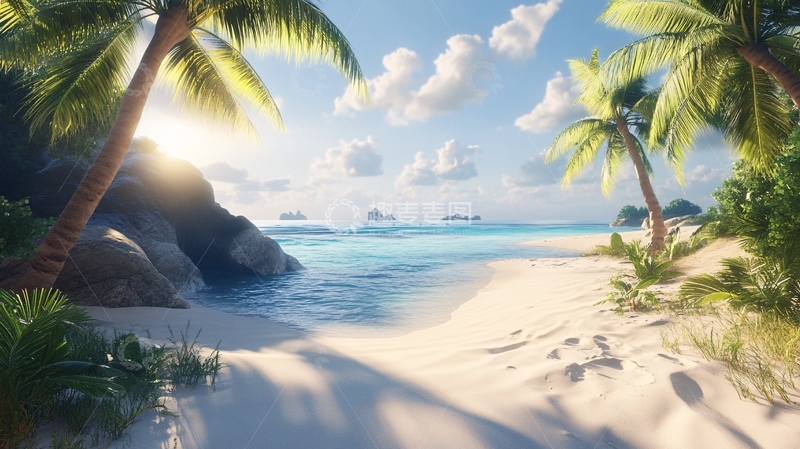 高清大图下载【趣麦麦图】热带海岛风情15