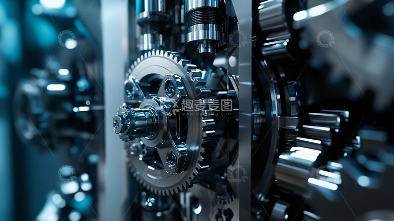 高清大图下载【趣麦麦图】工业风齿轮6