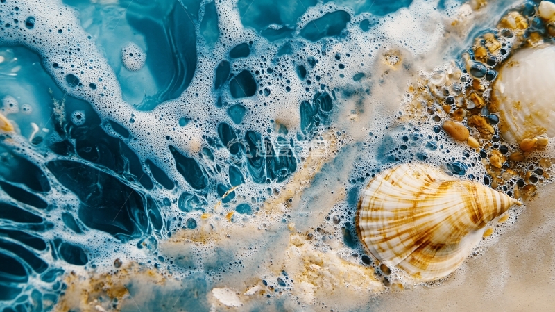 高清大图下载【趣麦麦图】浪美唯美