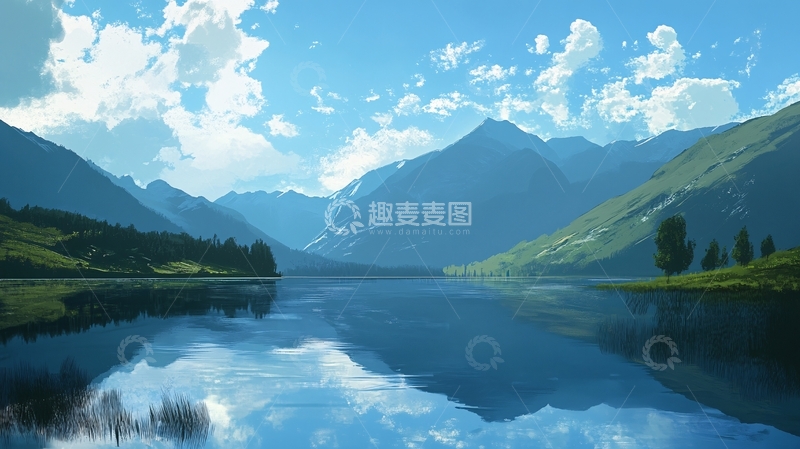 高清大图下载【趣麦麦图】高清宽幅山水风光51