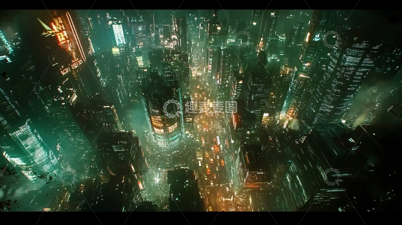 高清大图下载【趣麦麦图】赛博朋克地产6