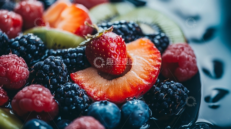 高清大图下载【趣麦麦图】缤纷莓果1