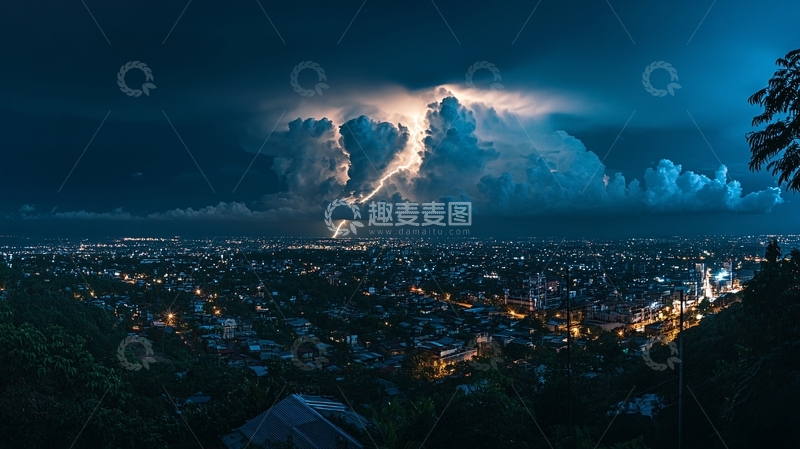 高清大图下载【趣麦麦图】风暴全城