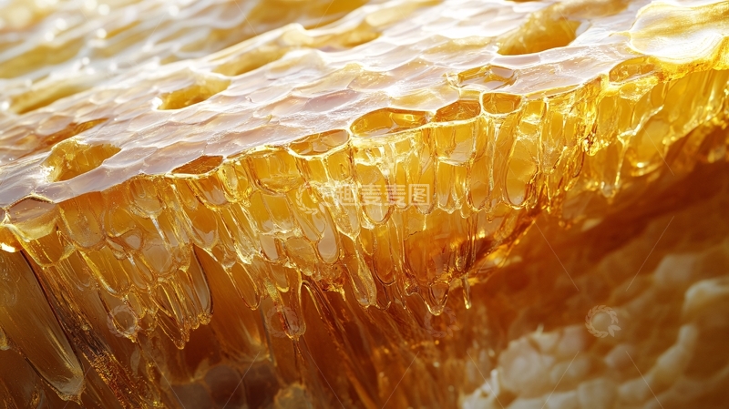 高清大图下载【趣麦麦图】蜂巢蜜详情