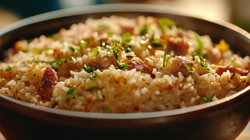 腊味焖饭