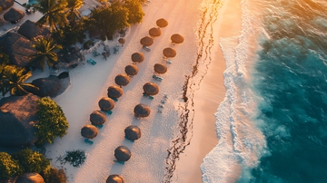 度假酒店鸟瞰图3