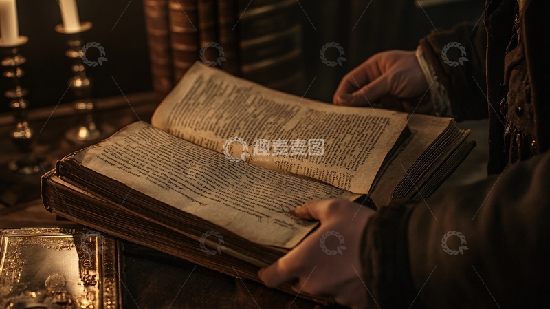 高清大图下载【趣麦麦图】书籍页面细节