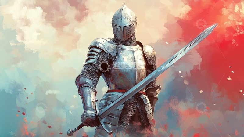 高清大图下载【趣麦麦图】骑士高清大图