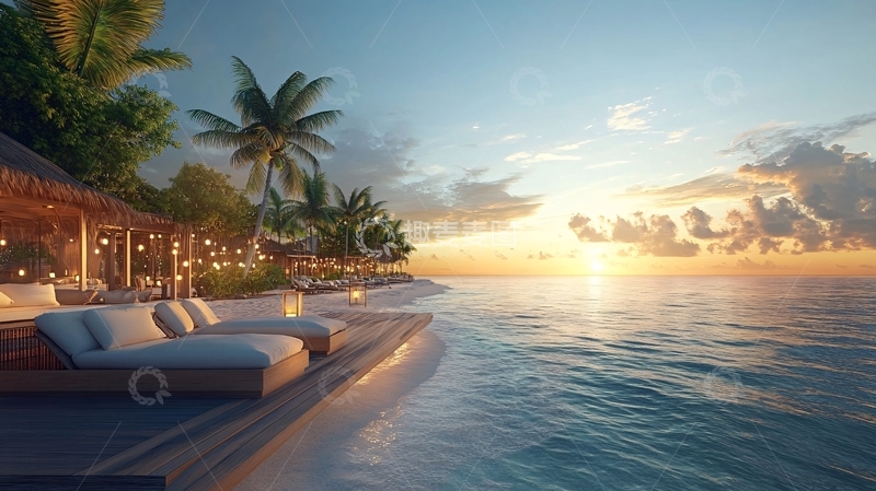 高清大图下载【趣麦麦图】唯美海滨生活9