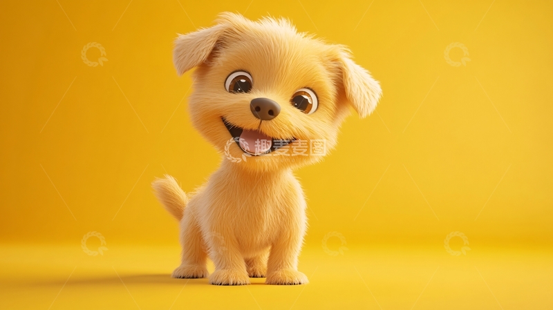 高清大图下载【趣麦麦图】卡通狗狗壁纸