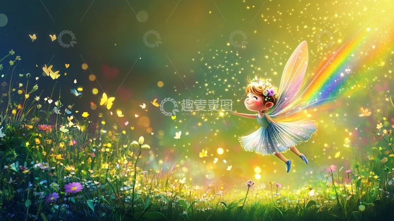 高清大图下载【趣麦麦图】梦幻唯美童话童年美梦