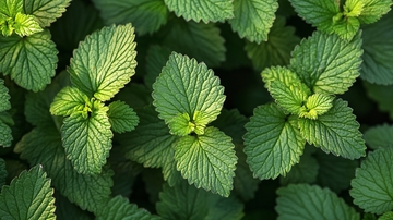 唇形科植物薄荷枝叶2