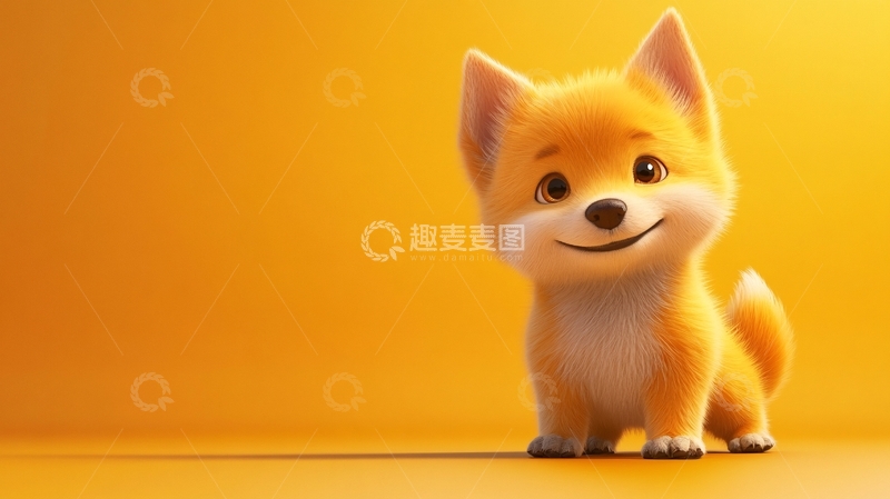 高清大图下载【趣麦麦图】小狐狸临摹3