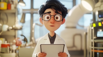 开心小鹿医生头像3