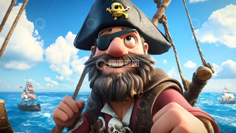 高清大图下载【趣麦麦图】船长詹姆斯库克