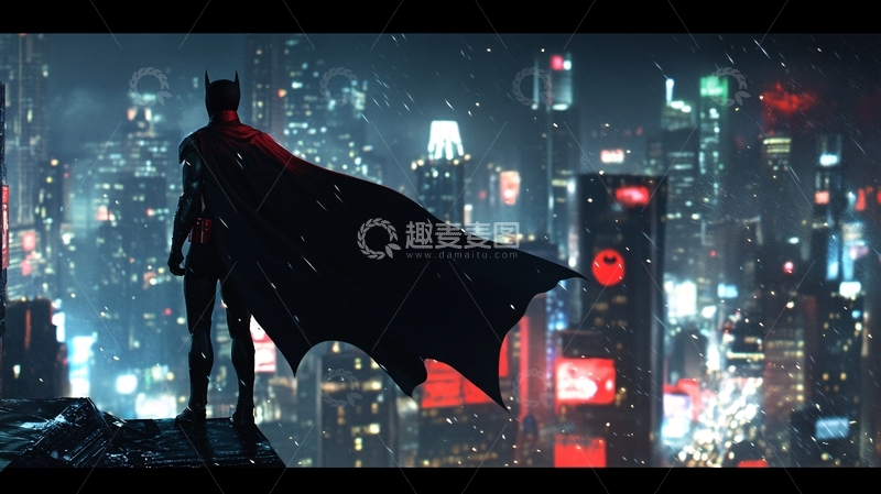 高清大图下载【趣麦麦图】城市英雄1