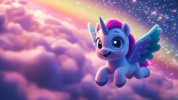 梦幻童话彩虹彩虹小马1