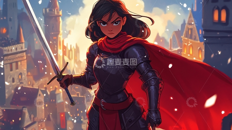 高清大图下载【趣麦麦图】英勇传说