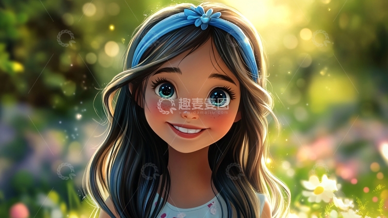 高清大图下载【趣麦麦图】高清女孩壁纸1