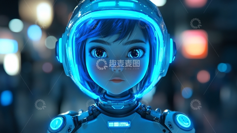 高清大图下载【趣麦麦图】科技感形象3