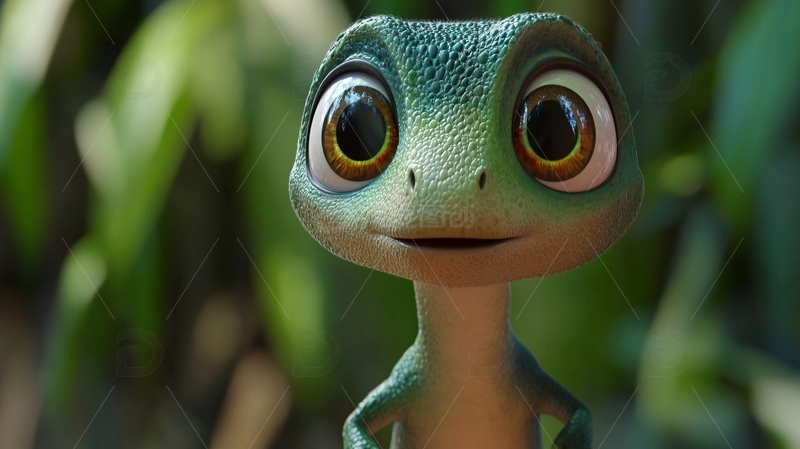 呆萌小恐龙形象1